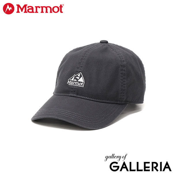 【正規取扱店】 マーモット キャップ 帽子 メンズ レディース 深め 無地 ブランド Marmot 夏 春 秋 冬 おしゃれ UVカット UPF50+ コットン 綿 吸水速乾 ウォッシュ加工 Classic Logo 6P Cap MTSS25UHG202