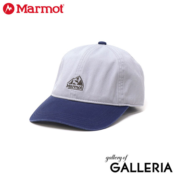 【正規取扱店】 マーモット キャップ 帽子 メンズ レディース 深め 無地 ブランド Marmot 夏 春 秋 冬 おしゃれ UVカット UPF50+ コットン 綿 吸水速乾 ウォッシュ加工 Classic Logo 6P Cap MTSS25UHG202