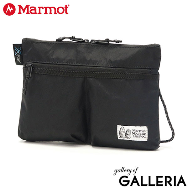 【正規取扱店】 マーモット ショルダーバッグ メンズ レディース 斜めがけバッグ ブランド Marmot サコッシュ 斜めがけ 小さめ 軽量 軽い アウトドア フェス 旅行 ミニショルダー 丈夫 撥水 A5 MMW X-PAC Sacoche MTSS25UBG224