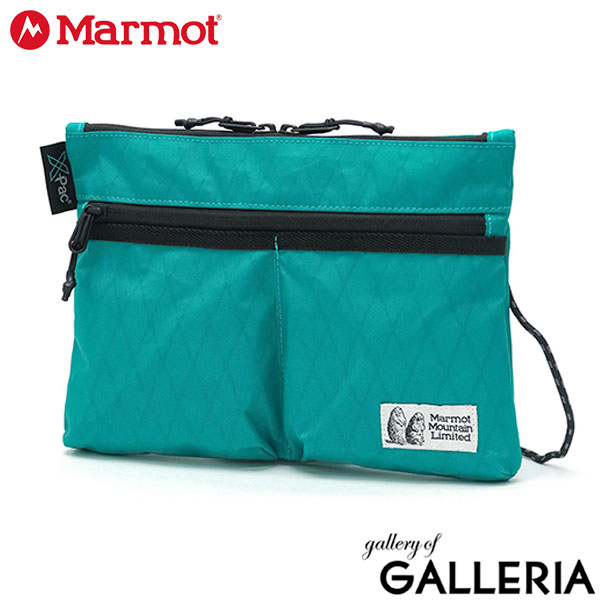 【正規取扱店】 マーモット ショルダーバッグ メンズ レディース 斜めがけバッグ ブランド Marmot サコッシュ 斜めがけ 小さめ 軽量 軽い アウトドア フェス 旅行 ミニショルダー 丈夫 撥水 A5 MMW X-PAC Sacoche MTSS25UBG224
