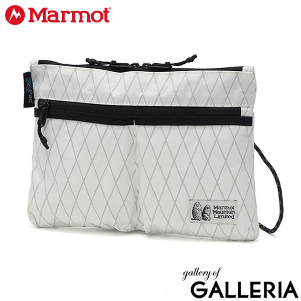 【正規取扱店】 マーモット ショルダーバッグ メンズ レディース 斜めがけバッグ ブランド Marmot サコッシュ 斜めがけ 小さめ 軽量 軽い アウトドア フェス 旅行 ミニショルダー 丈夫 撥水 A5 MMW X-PAC Sacoche MTSS25UBG224