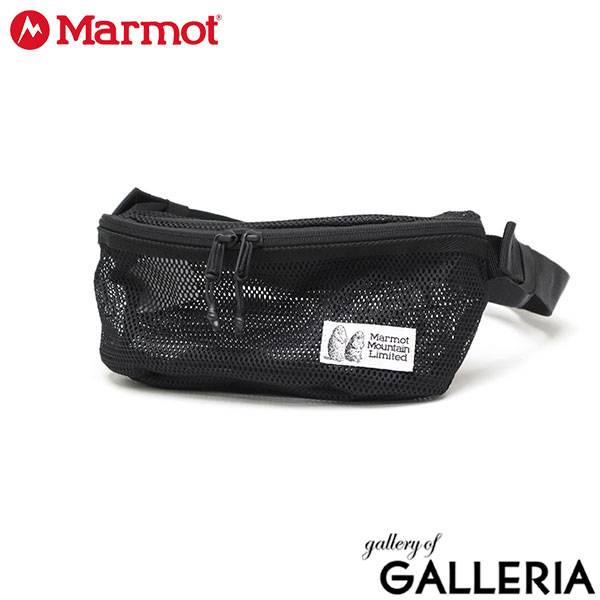 【正規取扱店】 マーモット ウエストバッグ メンズ レディース Marmot バッグ ブランド 小さめ 軽い 軽量 カジュアル アウトドア 旅行 夏 レジャー 斜めがけバッグ メッシュ コンパクト MMW Mesh Waist Pouch MTSS25UBG231