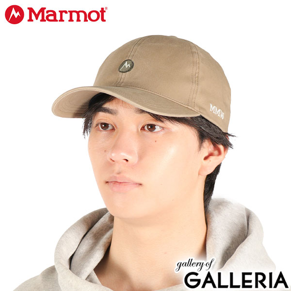 【正規取扱店】 マーモット キャップ メンズ レディース 深め Marmot おしゃれ ブランド 帽子 シンプル カジュアル UVカット UPF50+ 吸水速乾 バイウォッシュ加工 サイズ調整 Mountain Logo Cap MTSS25UHG200