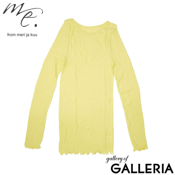 ミードット me. インナー ウェア 上質 上品 シンプル 日本製 melino washable wool ロングスリーブ me-23308