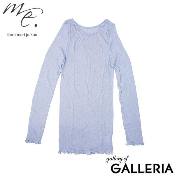 ミードット me. インナー ウェア 上質 上品 シンプル 日本製 melino washable wool ロングスリーブ me-23308