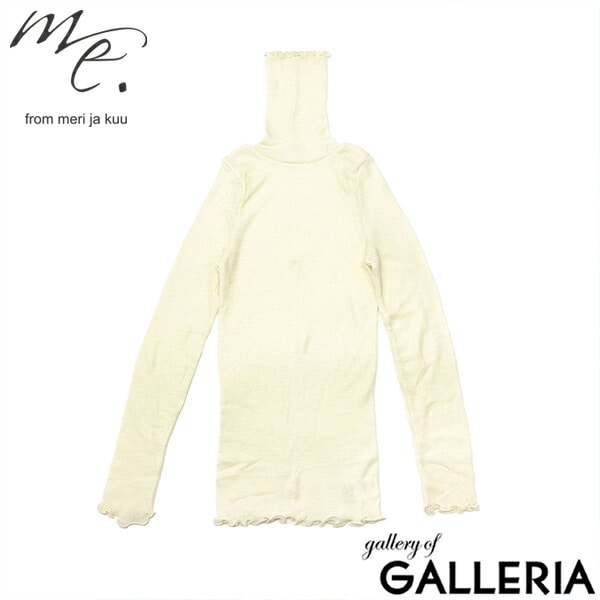 me. インナー レディース ミードット 長袖 おしゃれ 冬 秋冬 ハイネック タートル ウール メリノウール トップス 保湿 放湿 メロー リブ 重ね着 シンプル 日本製 merino washable wool タートルネック me-23309