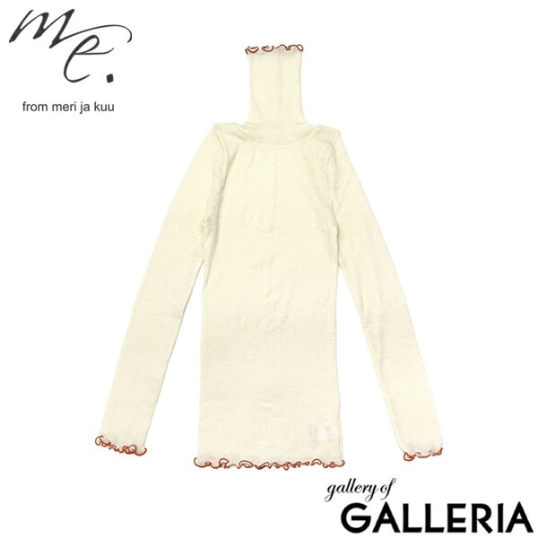 me. インナー レディース ミードット 長袖 おしゃれ 冬 秋冬 ハイネック タートル ウール メリノウール トップス 保湿 放湿 メロー リブ 重ね着 シンプル 日本製 merino washable wool タートルネック me-23309