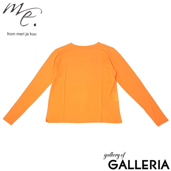 me. Tシャツ レディース 長袖 ミードット ロングTシャツ プルオーバー カットソー シンプル 日本製 薄手 カジュアル おしゃれ トップス flow cotton silk ロングスリーブT me-24200