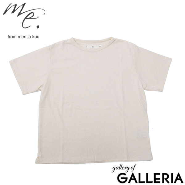 ミードット me. Tシャツ シルクジャージー おしゃれ 春 夏 秋 冬 トップス 手洗い可 washable silk jersey ベーシックTシャツ me-25411