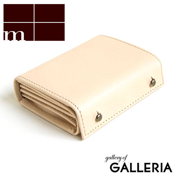 エムピウ m+ 折り財布 millefoglie 2 TAN27 ミッレフォッリエ2 ヌメ27 メンズ レディース MF2tan