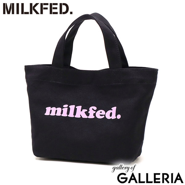 ミルクフェド トートバッグ レディース キャンバス ブランド MILKFED. 小さめ 軽量 軽い マチ 横 横型 ミニ ミニトート お弁当バッグ 可愛い かわいい おしゃれ カジュアル OUI MINI TOTE 103251053002