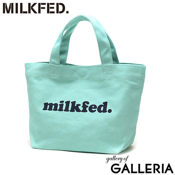 ミルクフェド トートバッグ レディース キャンバス ブランド MILKFED. 小さめ 軽量 軽い マチ 横 横型 ミニ ミニトート お弁当バッグ 可愛い かわいい おしゃれ カジュアル OUI MINI TOTE 103251053002
