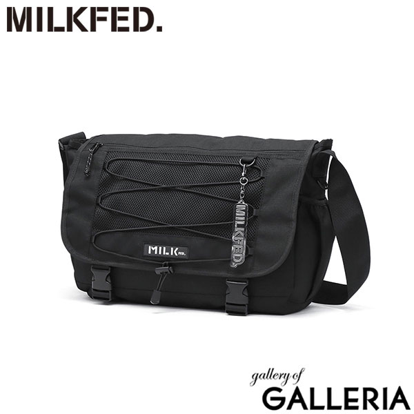 ミルクフェド ショルダーバッグ レディース 斜めがけバッグ 大きめ MILKFED. メッセンジャーバッグ 斜めがけ 軽量 おしゃれ カジュアル かわいい 通学 通勤 A4 PC収納 15inch DAILY MESSENGER BAG 103251053011