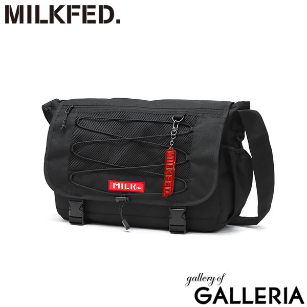 ミルクフェド ショルダーバッグ レディース 斜めがけバッグ 大きめ MILKFED. メッセンジャーバッグ 斜めがけ 軽量 おしゃれ カジュアル かわいい 通学 通勤 A4 PC収納 15inch DAILY MESSENGER BAG 103251053011