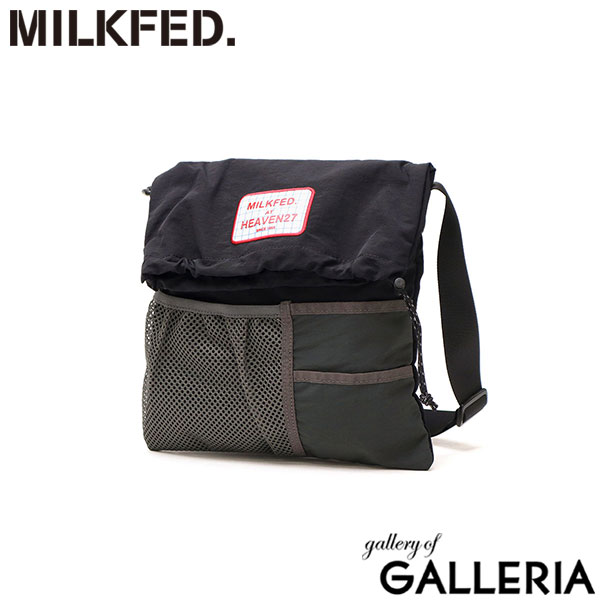 ミルクフェド ショルダーバッグ レディース 小さめ 斜めがけ 軽量 MILKFED. ナイロン ショルダー バッグ ブランド カジュアル おしゃれ かわいい サブバッグ B5 A5 MULTI COLOR SHOULDER BAG 103252053005