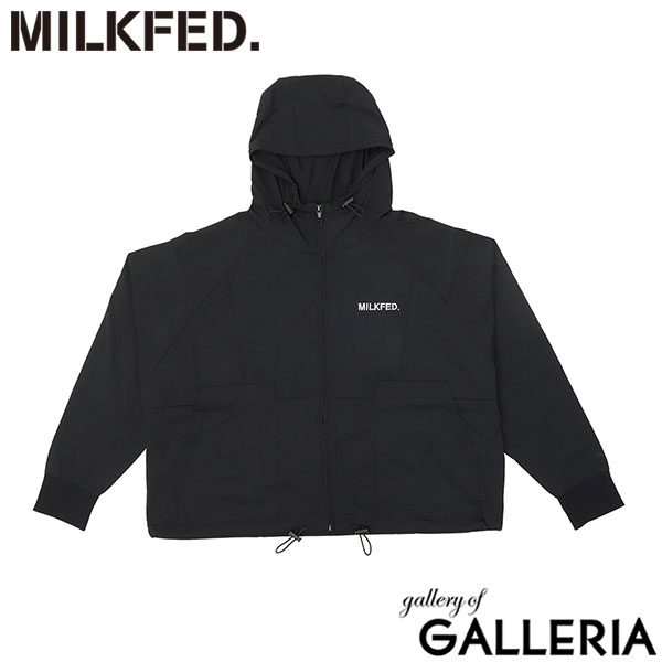 ミルクフェド パーカー レディース 薄手 UVカット MILKFED. トップス UV 紫外線対策 UPF50+ 吸水速乾 超軽量 ラッシュガード おしゃれ 無地 ボーダー 海 プール MILKFED.×OP RASH GUARD ZIP HOODIE 103252012001