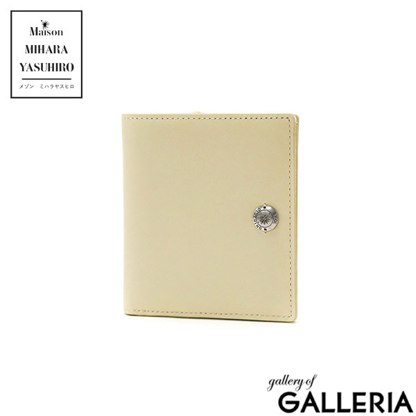 メゾンミハラヤスヒロ 二つ折り財布 Maison MIHARA YASUHIRO Folded Wallet & Coin Case フォルデッドウォレット&コインケース ミニウォレット 小銭入れ ミニ 牛革 本革 小さめ コンパクト メンズ レディース V20097
