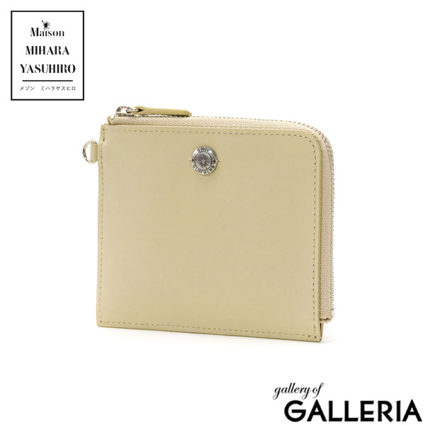 メゾンミハラヤスヒロ コインケース Maison MIHARA YASUHIRO Zip Wallet & Coin Case ジップウォレット&コインケース 小銭入れ L字ファスナー財布 ミニ 牛革 本革 小さめ コンパクト メンズ レディース V20098