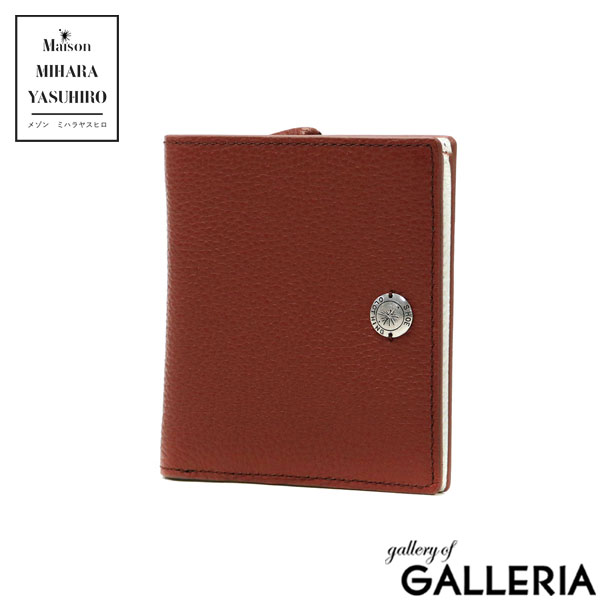 メゾンミハラヤスヒロ 二つ折り財布 Maison MIHARA YASUHIRO Folded Wallet & Coin Case フォルデッドウォレット&コインケース 牛革 本革 スリム 軽量 小さめ 小銭入れあり メンズ レディース V20104
