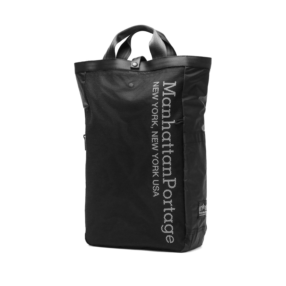 マンハッタンポーテージブラックレーベル トートバッグ Manhattan Portage BLACK LABEL SUNSET PARK TOTE RIPSTOP NYLON BAG(M) サンセットパーク B4 MP1369RSNBL マンハッタンポーテージ ブラックレーベル
