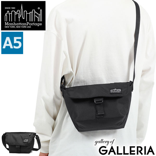 日本正規品 マンハッタンポーテージ ブラックレーベル ショルダーバッグ Manhattan Portage BLACK LABEL STANDARD MESSENGER BAG(XXS) CORDURA 305P A5 斜めがけ 軽量 撥水 メンズ レディース MP1603-305PBL