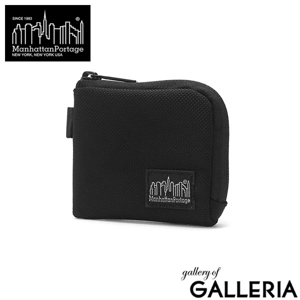 日本正規品 マンハッタンポーテージ ブラックレーベル コインケース Manhattan Portage BLACK LABEL ALLYSON WALLET CORDURA BALLISTIC FABRIC 財布 ミニ財布 L字 ファスナー 小さい 小さめ ミニ ナイロン メンズ MP2003BL