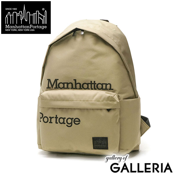 日本正規品 マンハッタンポーテージ ブラックレーベル リュック メンズ レディース 大容量 シンプル 黒 ブラック Manhattan Portage BLACK LABEL リュックサック カジュアル 軽量 ブランド MP1277G-305PBL