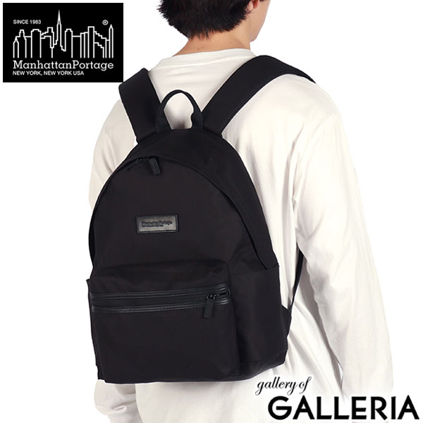 【日本正規品】 マンハッタンポーテージ ブラックレーベル リュック メンズ レディース 大容量 おしゃれ Manhattan Portage BLACK LABEL バックパック デイパック カジュアル 通勤 軽量 PC 撥水 17L MP1277VTBL