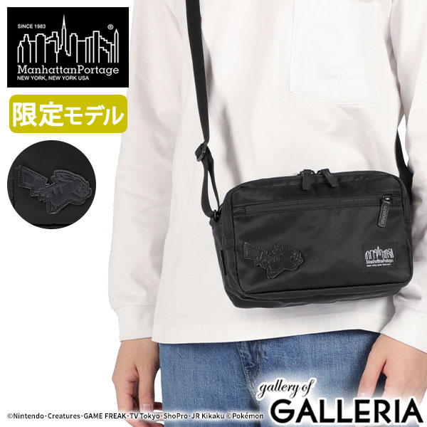 Manhattan Portage BLACK LABEL ショルダーバッグ A5 JACKSON SQUARE BAG TWL POKEMON MP4039TWLBLPKMN