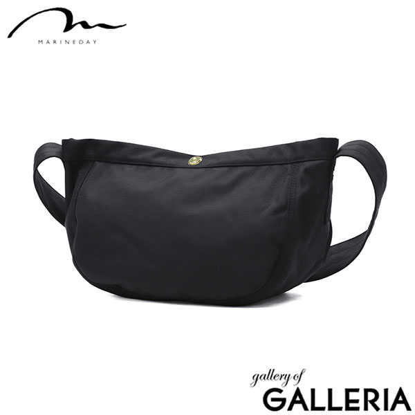 マリンデイ ショルダーバッグ レディース A5 小さめ ブランド MARINEDAY バッグ ショルダー 神戸 斜めがけ 大人 ナイロン おしゃれ 日本製 シンプル 止水ファスナー 無地 カジュアル ファスナー 66NYLON BLUEBLUE