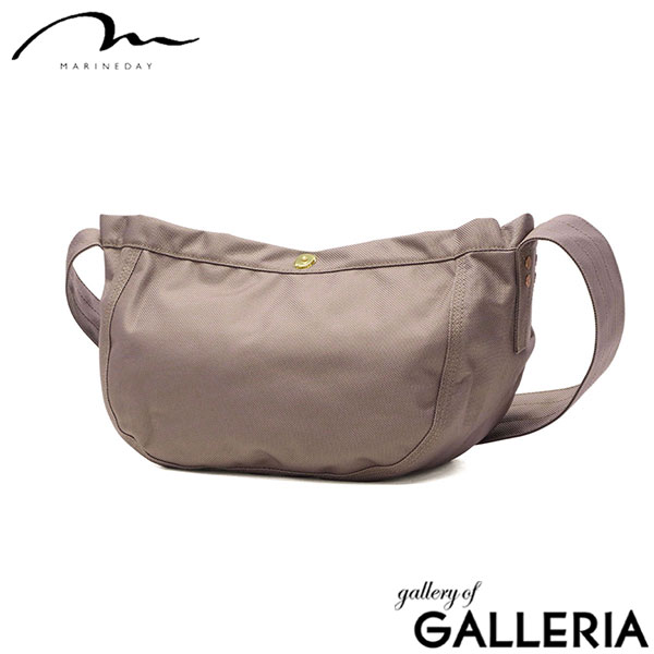 マリンデイ ショルダーバッグ レディース A5 小さめ ブランド MARINEDAY バッグ ショルダー 神戸 斜めがけ 大人 ナイロン おしゃれ 日本製 シンプル 止水ファスナー 無地 カジュアル ファスナー 66NYLON BLUEBLUE