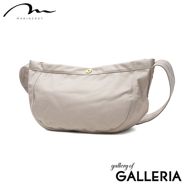 マリンデイ ショルダーバッグ レディース A5 小さめ ブランド MARINEDAY バッグ ショルダー 神戸 斜めがけ 大人 ナイロン おしゃれ 日本製 シンプル 止水ファスナー 無地 カジュアル ファスナー 66NYLON BLUEBLUE