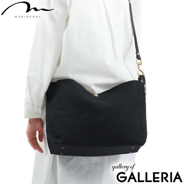 MARINEDAY ショルダーバッグ マリンデイ LINEN CANVAS リネンキャンバス 斜めがけ 小さめ 麻 革 日本製 レディース メンズ FOURSHIP