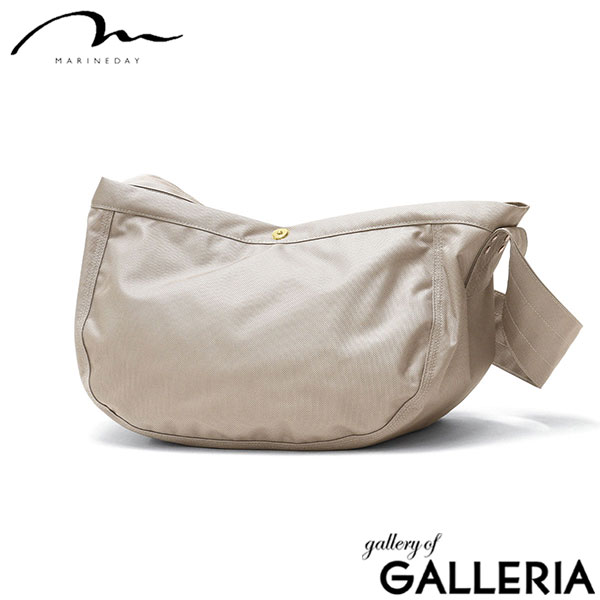 マリンデイ ショルダーバッグ レディース A4 大きめ ブランド MARINEDAY バッグ ショルダー 神戸 斜めがけ 大人 ナイロン おしゃれ 大容量 日本製 シンプル 止水ファスナー 無地 カジュアル 66NYLON FREEBLUE