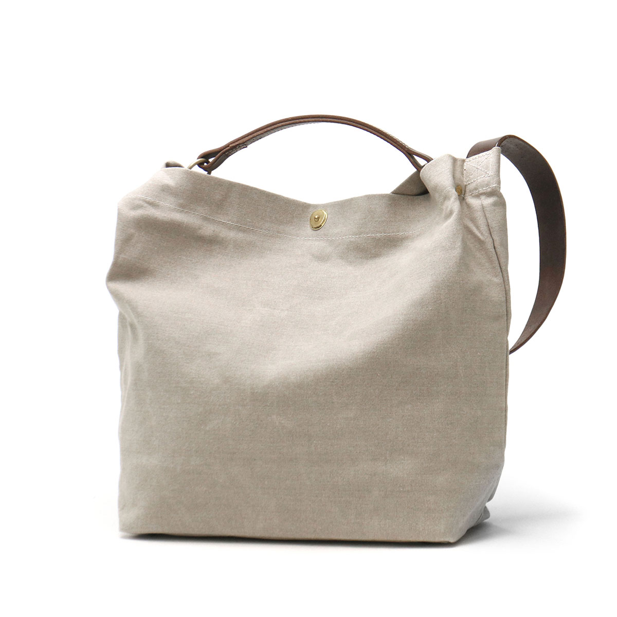 MARINEDAY ショルダーバッグ マリンデイ LINEN CANVAS リネンキャンバス 2WAY ショルダー トートバッグ トート バッグ 肩掛け A4 麻 本革 革 キャンバス レザー ブランド 日本製 レディース FISHFLY