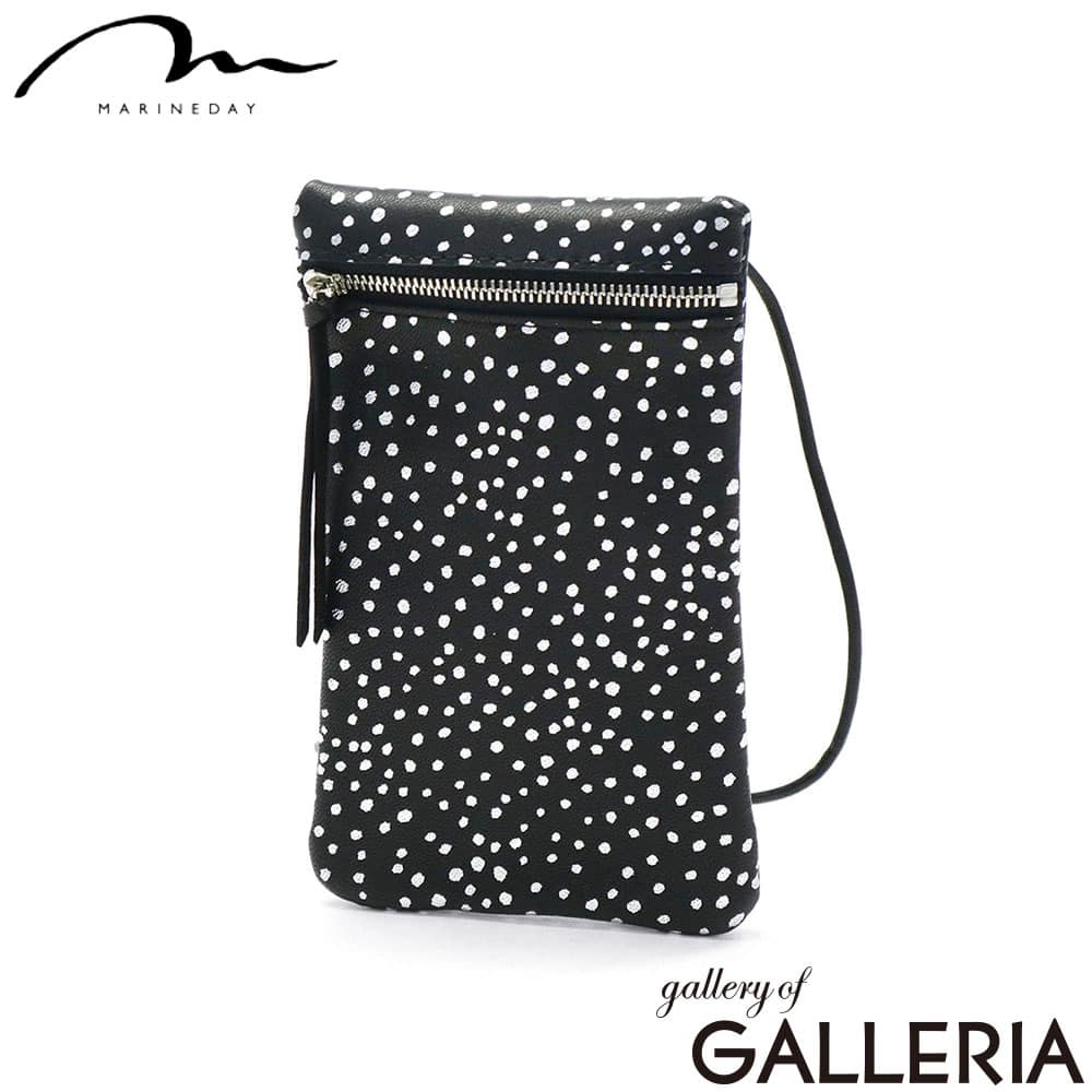 MARINEDAY マリンデイ スマホショルダー 革 レザー ショルダー ポーチ 大人 ミニショルダー 日本製 goatskin JOY
