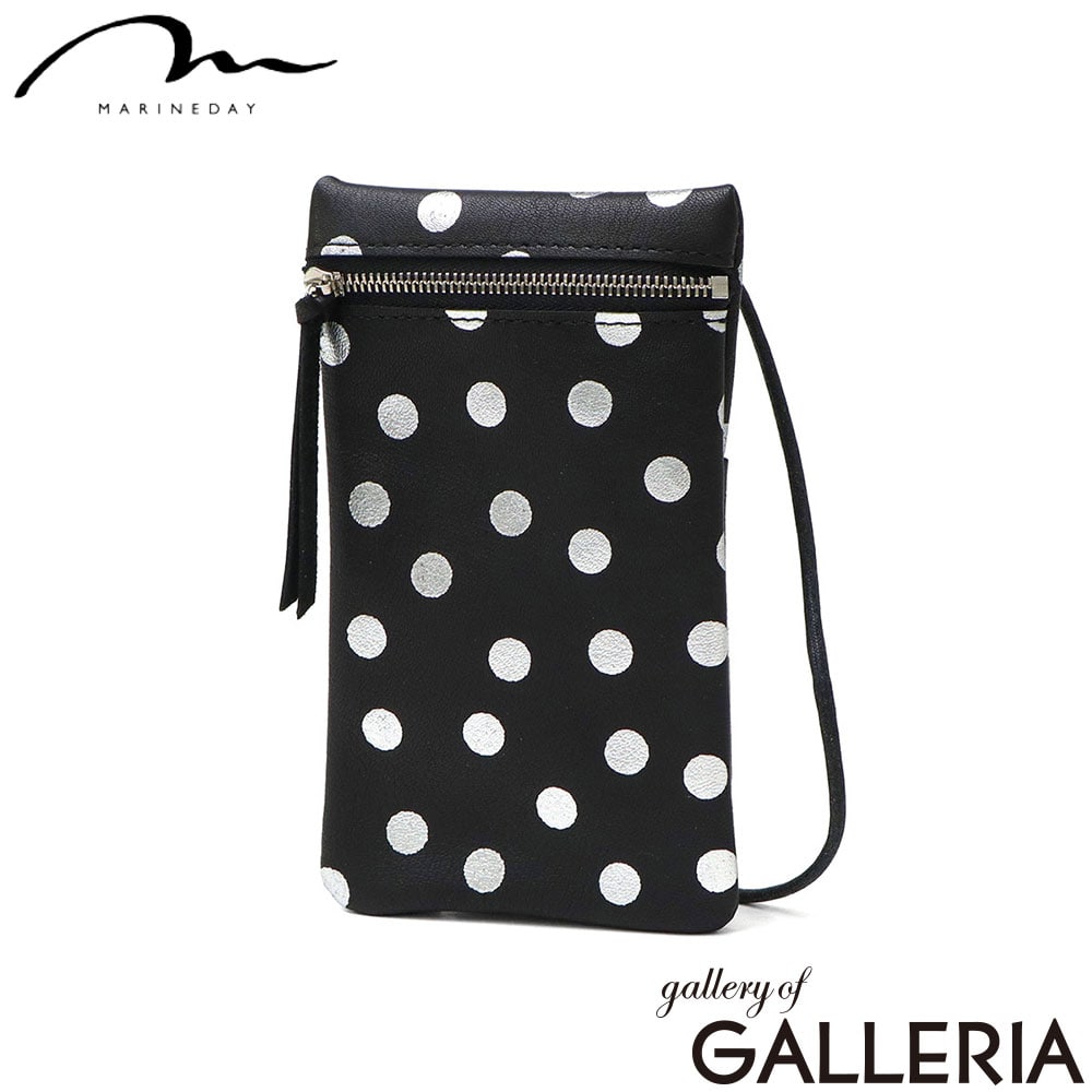 MARINEDAY マリンデイ スマホショルダー 革 レザー ショルダー ポーチ 大人 ミニショルダー 日本製 goatskin JOY