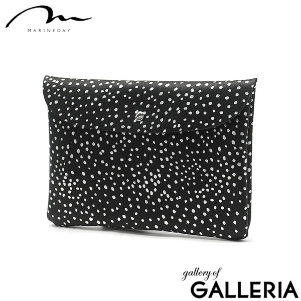 MARINEDAY マリンデイ 財布 ポーチ 革 可愛い 上品 シンプル スリム 日本製 goatskin ROBIN