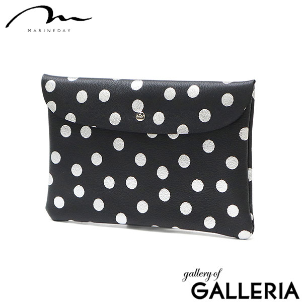 MARINEDAY マリンデイ 財布 ポーチ 革 可愛い 上品 シンプル スリム 日本製 goatskin ROBIN