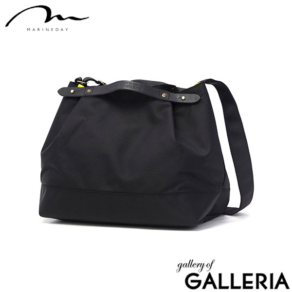マリンデイ トートバッグ レディース ブランド MARINEDAY 軽量 軽い 旅行 ナイロン シンプル カジュアル おしゃれ 上品 大人 横型 無地 2WAY 肩掛け 斜めがけ B5 日本製 66NYLON×姫路レザー LEAF
