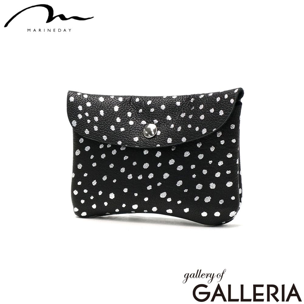 MARINEDAY マリンデイ ポーチ コンパクト 薄い ミニ財布 カード 革 レザー おしゃれ 薄型 日本製 goatskin CRU