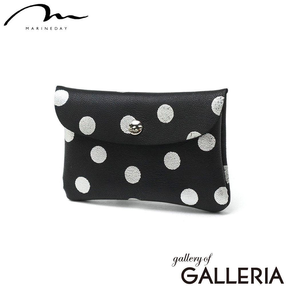 MARINEDAY マリンデイ ポーチ コンパクト 薄い ミニ財布 カード 革 レザー おしゃれ 薄型 日本製 goatskin CRU