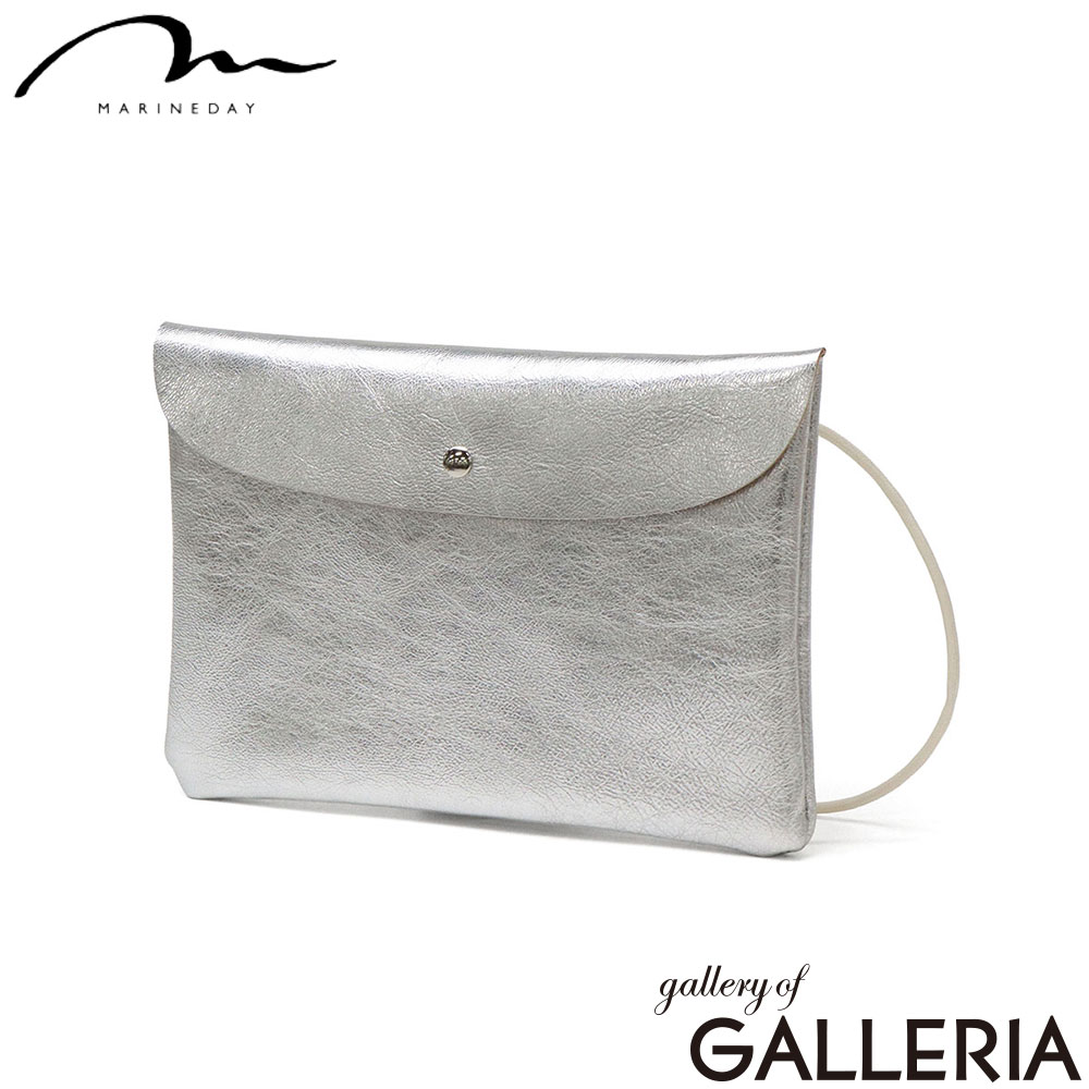 MARINEDAY マリンデイ ショルダーバッグ ミニショルダー 日本製 革 レザー 薄型 かわいい おしゃれ goatskin SOE