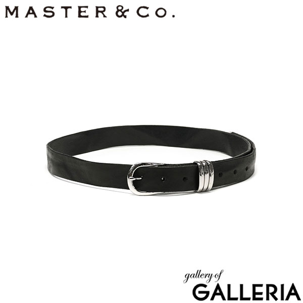 マスターアンドコー ベルト MASTER&Co. DAYTONA デイトナ 本革ベルト 革ベルト レザーベルト 本革 革 軽量 革小物 3連 日本製 メンズ レディース MC1424