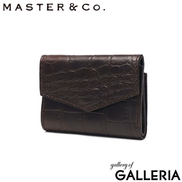 マスターアンドコー 三つ折り財布 メンズ レディース 革 MASTER＆Co. 財布 ブランド コンパクト 本革 レザー 日本製 シンプル 三つ折り 小さめ カード 札 小銭 大人 IBIZA MC1591