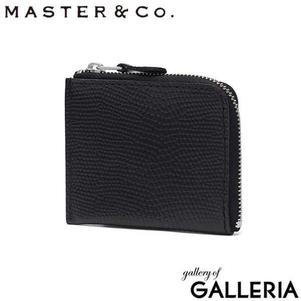 マスターアンドコー 財布 メンズ レディース 革 MASTER＆Co. ブランド コンパクト 本革 レザー 日本製 シンプル 小さめ 薄型 スリム カード 小銭 大人 コインケース ミニ財布 L字ファスナー IBIZA MC1487