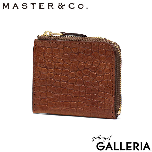 マスターアンドコー 財布 メンズ レディース 革 MASTER＆Co. ブランド コンパクト 本革 レザー 日本製 シンプル 小さめ 薄型 スリム カード 小銭 大人 コインケース ミニ財布 L字ファスナー IBIZA MC1487