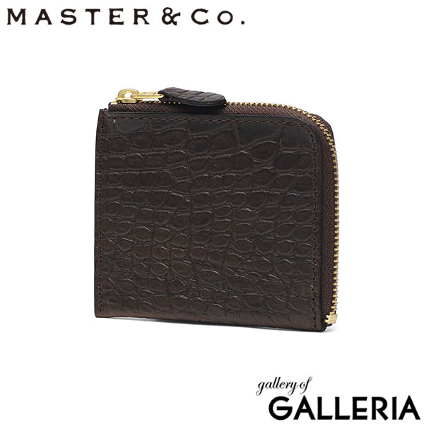 マスターアンドコー 財布 メンズ レディース 革 MASTER＆Co. ブランド コンパクト 本革 レザー 日本製 シンプル 小さめ 薄型 スリム カード 小銭 大人 コインケース ミニ財布 L字ファスナー IBIZA MC1487