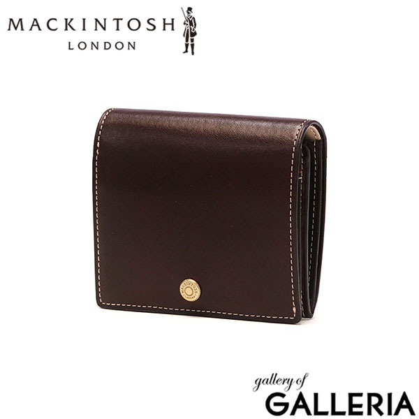 マッキントッシュ ロンドン 財布 二つ折り財布 メンズ レディース MACKINTOSH LONDON ブランド 本革 革 レザー 軽量 軽い ウォレット 小銭入れ 二つ折り 小さめ コンパクト 20代 30代 シンプル HERITAGE 中BOX札入 WMKL6060021