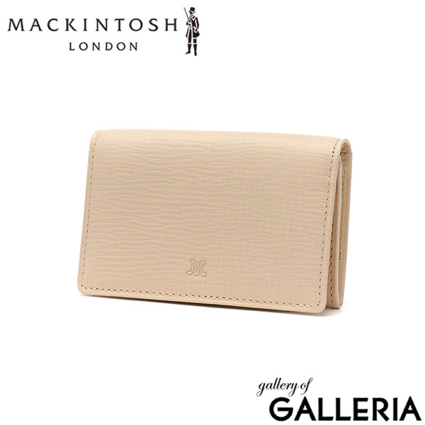 マッキントッシュ ロンドン 名刺入れ レディース 女性用 ブランド MACKINTOSH LONDON 本革 革 薄型 おしゃれ ササマチ カードケース ビジネス シンプル レザー 上品 きれいめ EM エム MKL5060125